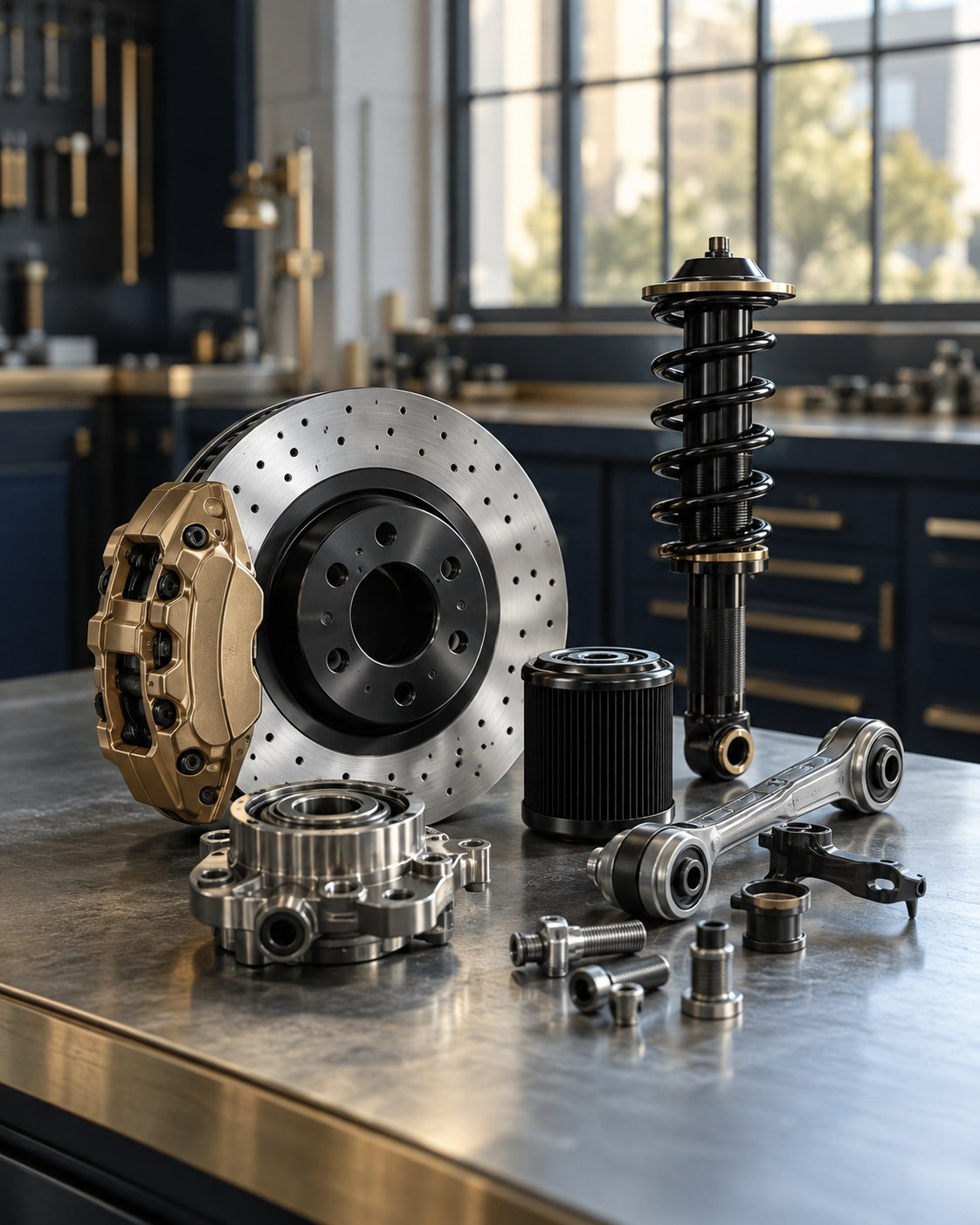 Brake components, suspension and precision automotive parts